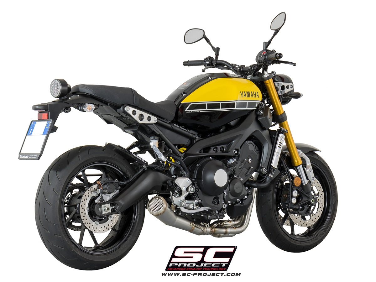 Ligne complète SC-Project Conico 70s 3-1 Yamaha Tracer 900 2015-16 (inox) homologuée