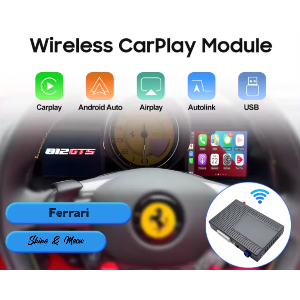 Boitier Carplay - Ferrari