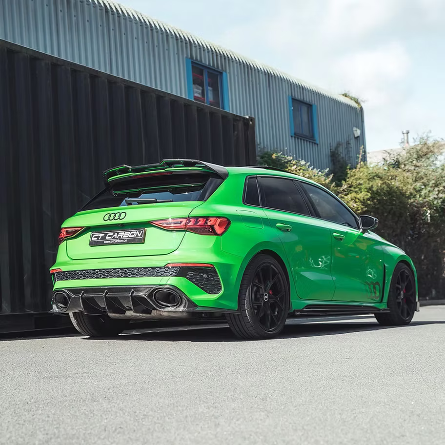 Becquet en carbone CT, Audi S3/RS3 8Y Sportback
