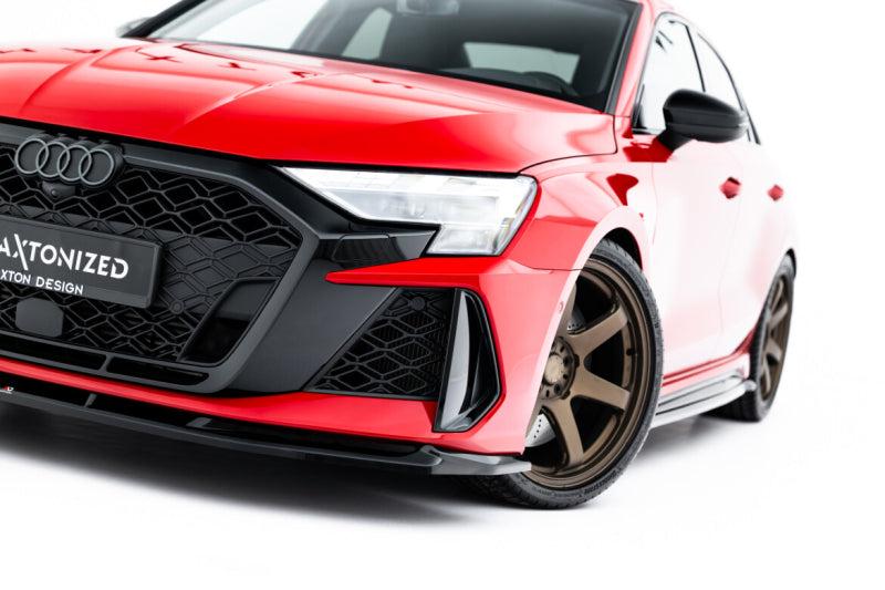 LAME DE PARE-CHOC AVANT MAXTON DESIGN V.1 (DTC) - AUDI RS3 2024