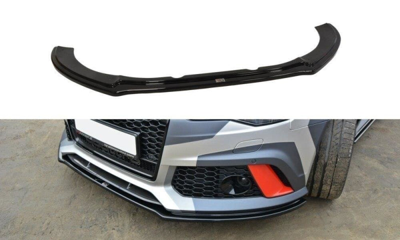 LAME DE PARE-CHOC AVANT MAXTON DESIGN V1, AUDI RS6 C7