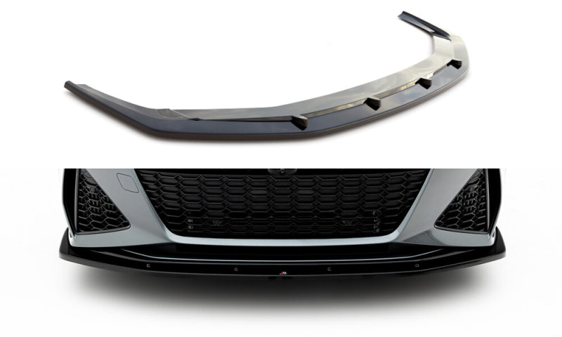 LAME DE PARE-CHOC AVANT MAXTON DESIGN V2, AUDI RS7 C8
