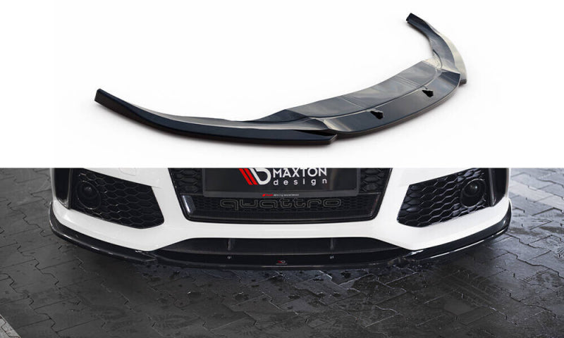 LAME DE PARE-CHOC AVANT MAXTON DESIGN V4, AUDI RS7 C7