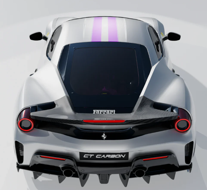 Ferrari 488 Pista - Kit Complet carbone - CT DESIGN