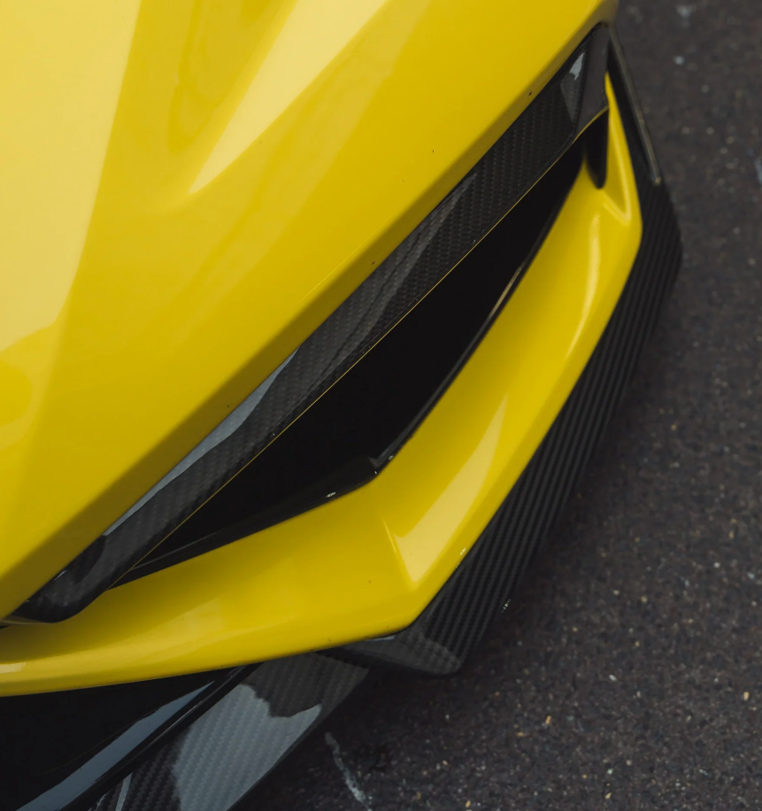 Lamborghini Huracan LP 610 - Garniture parechoc avant carbone, CT DESIGN