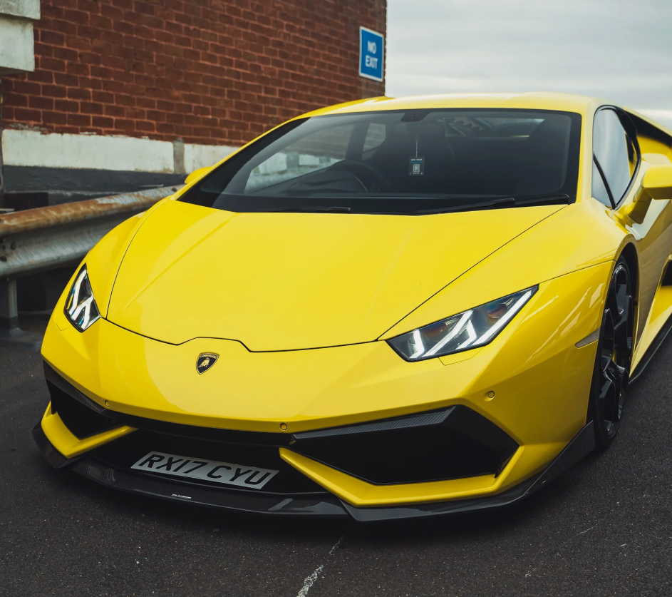 Lamborghini Huracan LP 610 - Garniture parechoc avant carbone, CT DESIGN