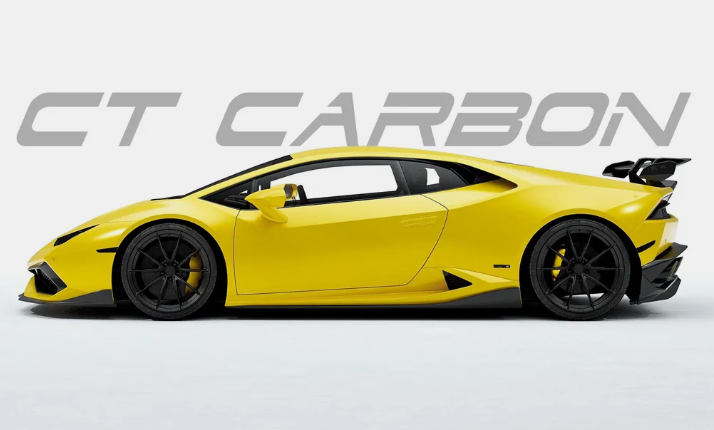 Lamborghini Huracan LP 610 - Bas de caisse carbone, CT DESIGN