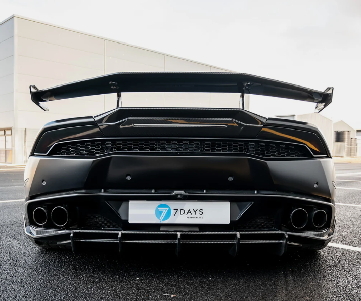 Lamborghini Huracan LP 580 / LP610 / EVO - Aileron fibre carbone, CT DESIGN