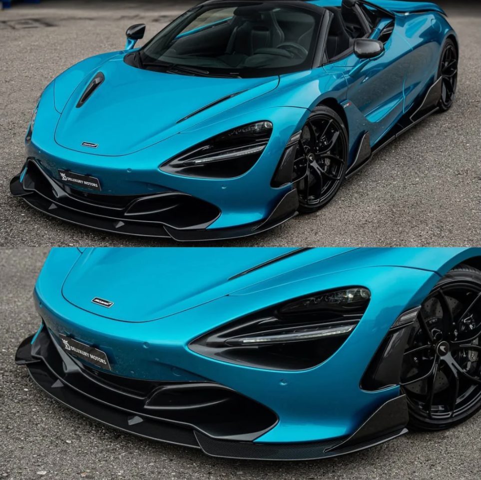 Mclaren 720S - Lame avant carbone, CT DESIGN