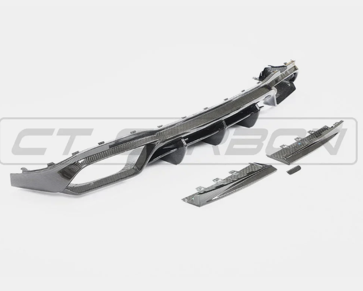 Mercedes E63 W213 - Diffuseur carbone, CT DESIGN