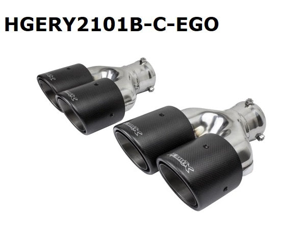 ÉCHAPPEMENT SPORT DUPLEX APRÈS FAP Ø 89MM EGO-X, GOLF 8R VARIANT