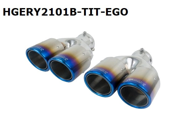 ÉCHAPPEMENT SPORT DUPLEX APRÈS FAP Ø 89MM EGO-X, GOLF 8R
