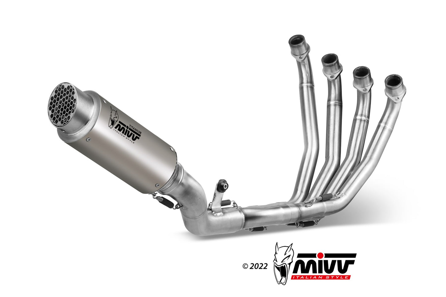 Ligne complète MIVV GP Pro 4-1 Honda CBR 650 R 2019-23 (inox/titane) homologuée