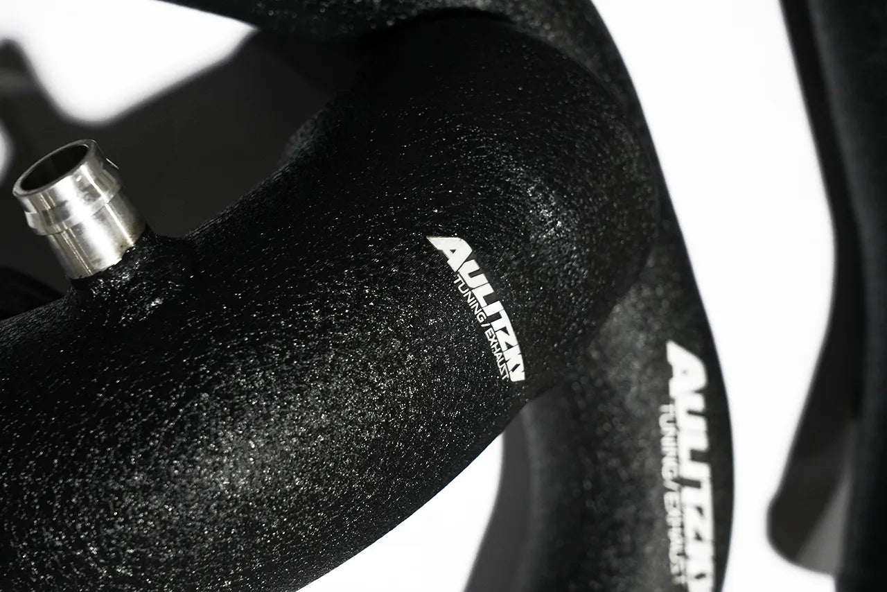 Aulitzky - Charge & Boost Pipe Aluminium noir, BMW M2/M3/M4 C/CS F87/F80/F82/F83 - S55