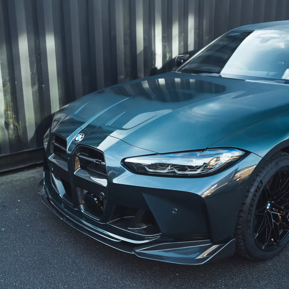 Calandre carbone CT avec acc, BMW M3/M4 G8X - Style GT
