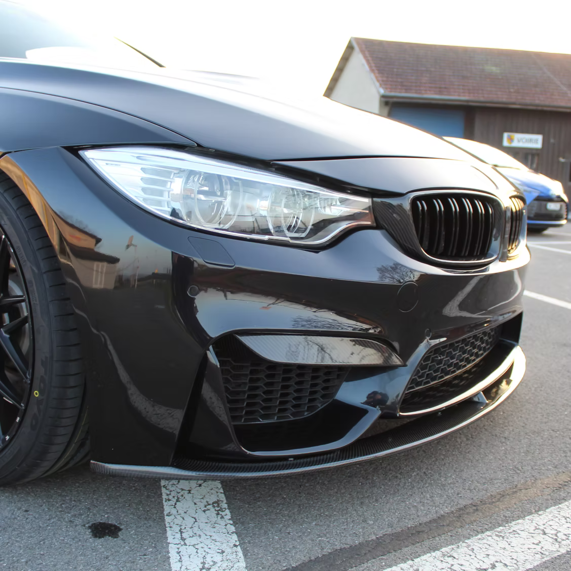 RAJOUT AVANT CARBONE CT, BMW M3/M4 F8X