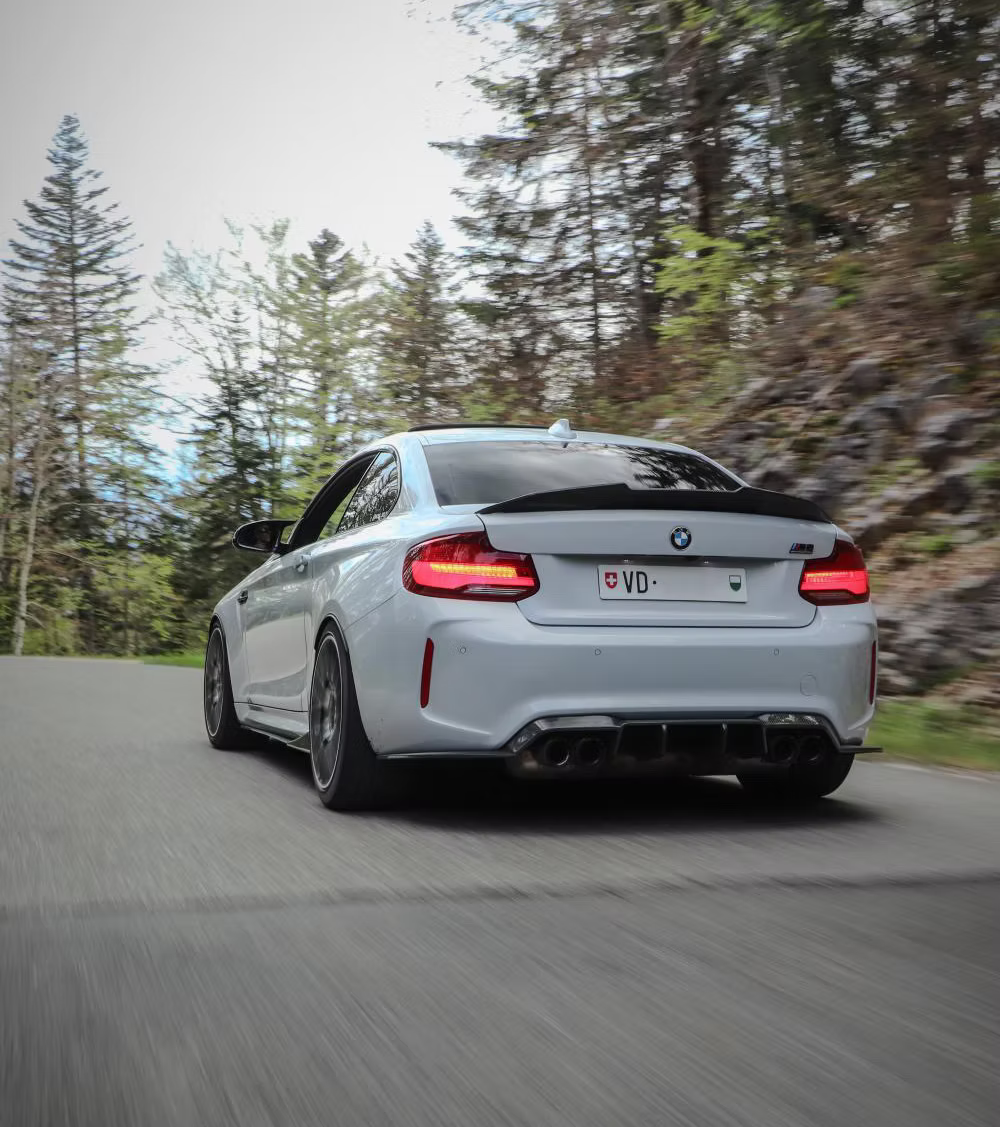 Diffuseur carbone CT, BMW M2 F87 - Style V