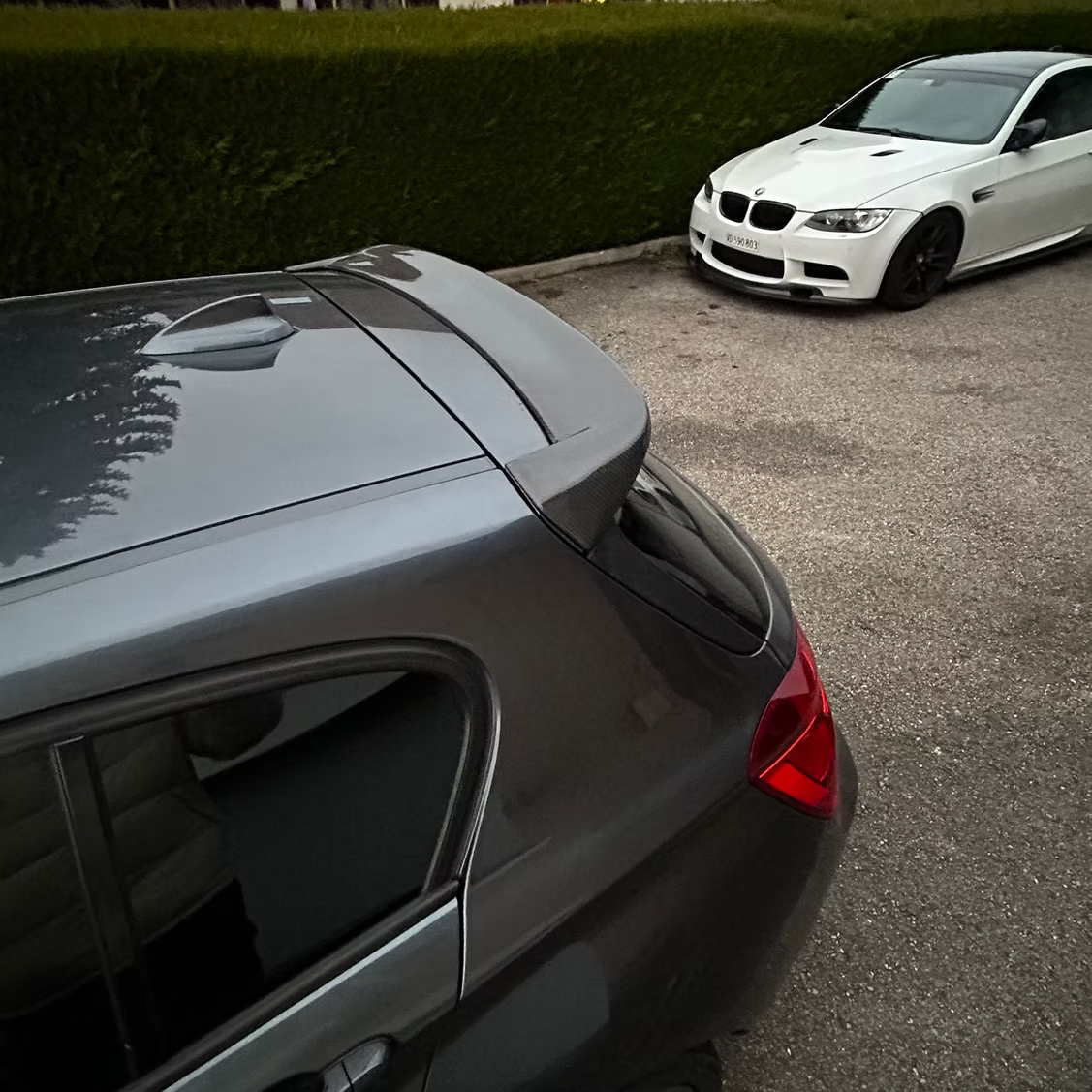 Becquet en carbone CT, BMW F20 - Style 3D