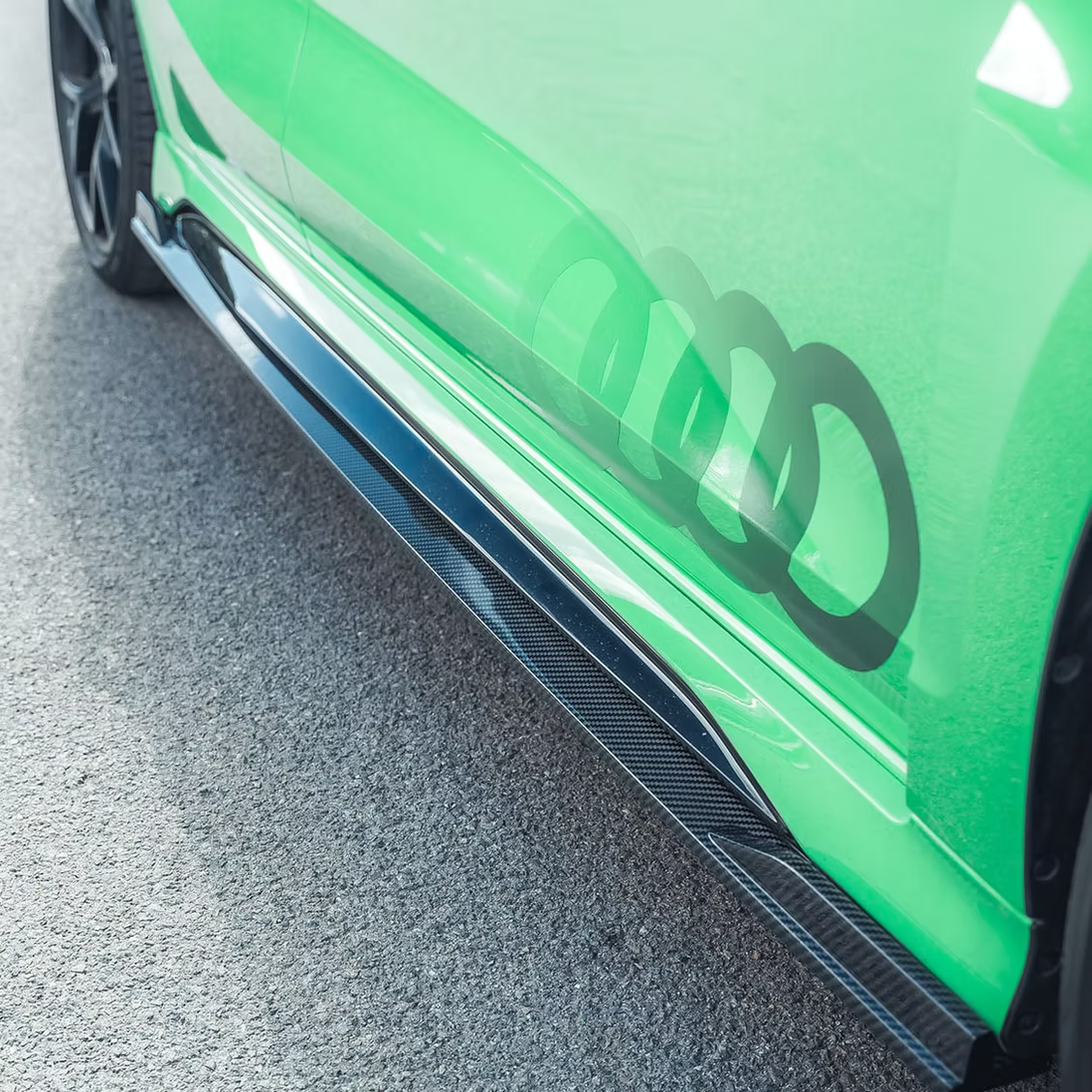 BAS DE CAISSE LATÉRAUX CARBONE CT, AUDI RS3 8Y - CT DESIGN