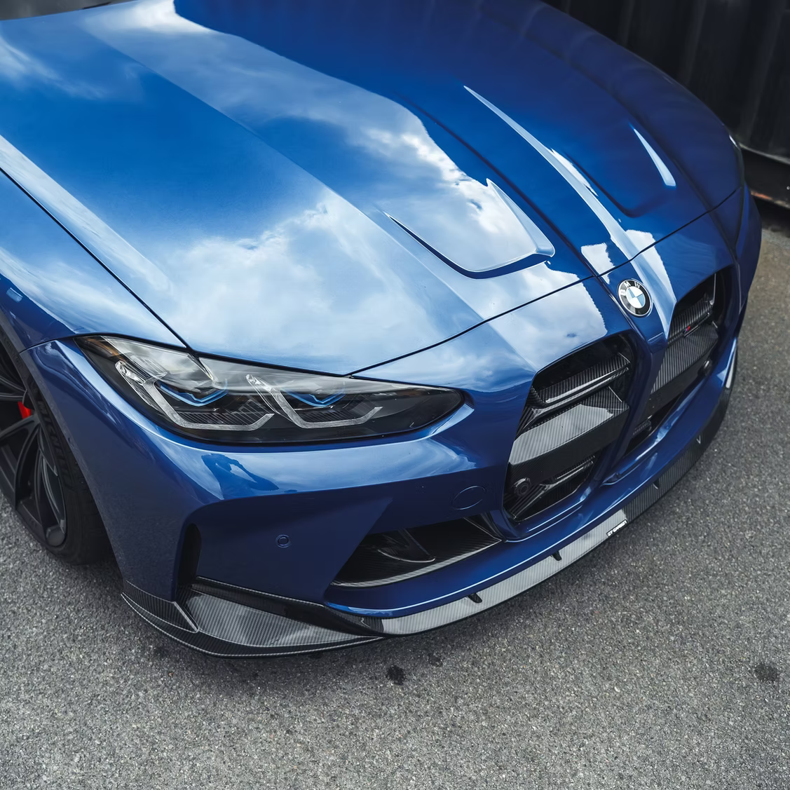 Lame avant carbone CT, BMW M3/M4 G8X - CT DESIGN V1