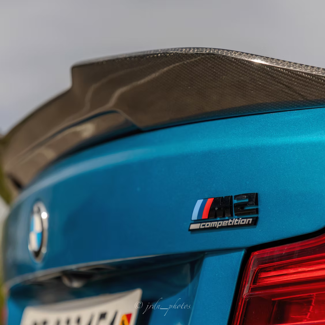 Becquet en carbone CT, BMW F2X - Style PS