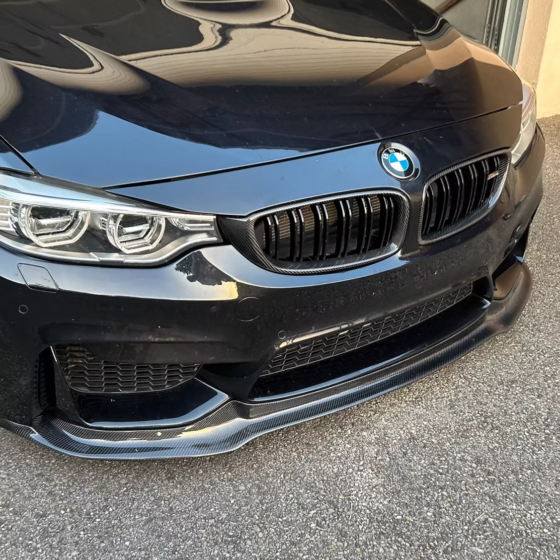 Lame avant carbone CT, BMW M3/M4 F8X - Style V