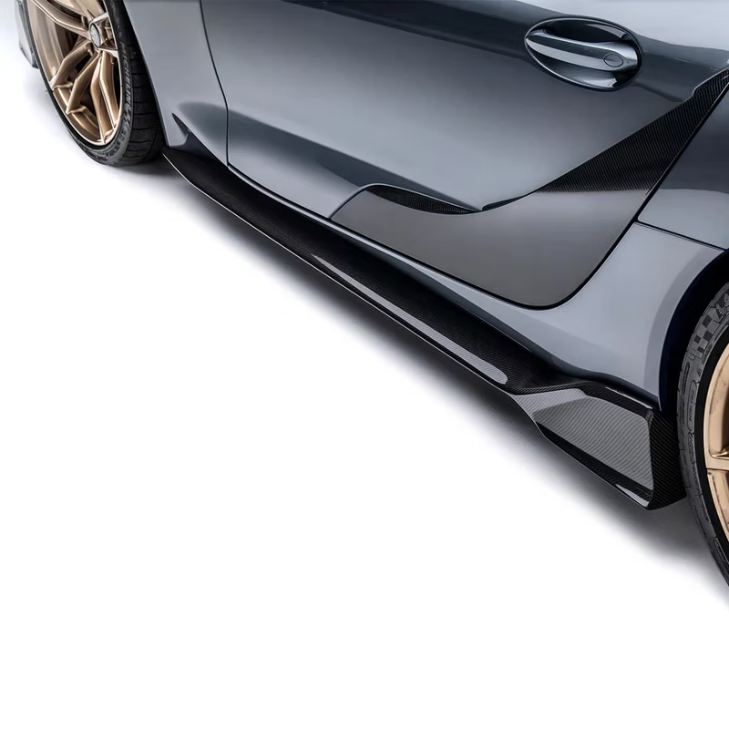 BAS DE CAISSE LATÉRAUX CARBONE ADRO, TOYOTA SUPRA MK5