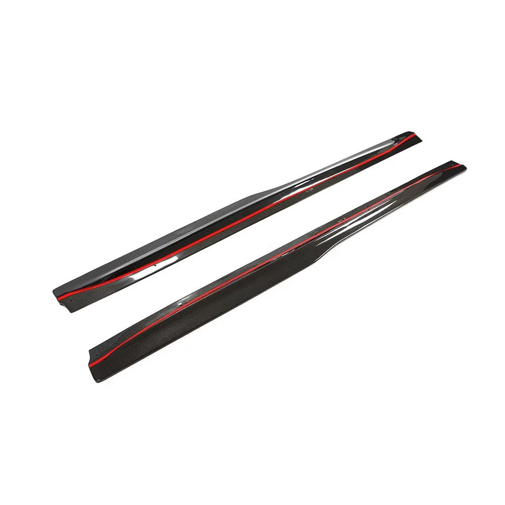 BAS DE CAISSE LATÉRAUX CARBONE CT, BMW M3/ M4 F8X - STYLE PS