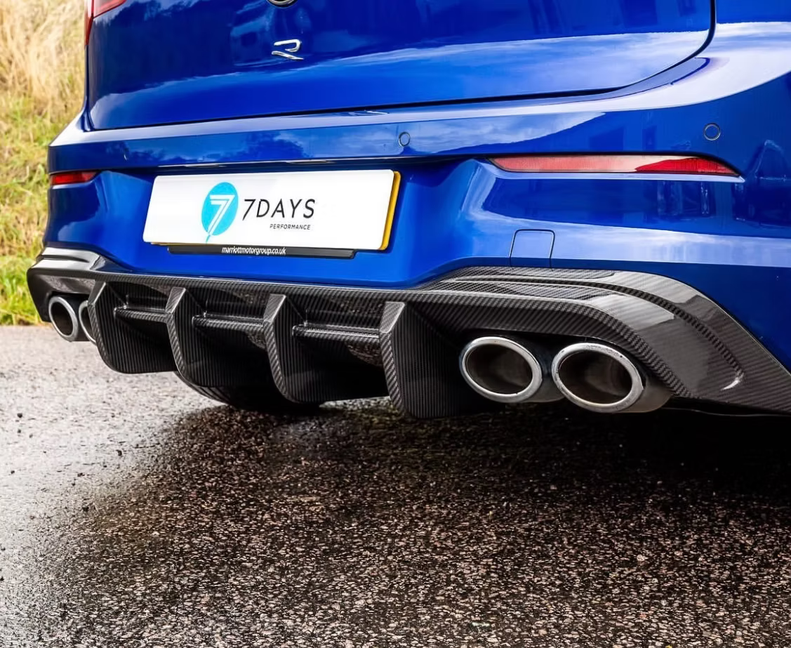 Diffuseur carbone CT, VW Golf 8 R - CT Design