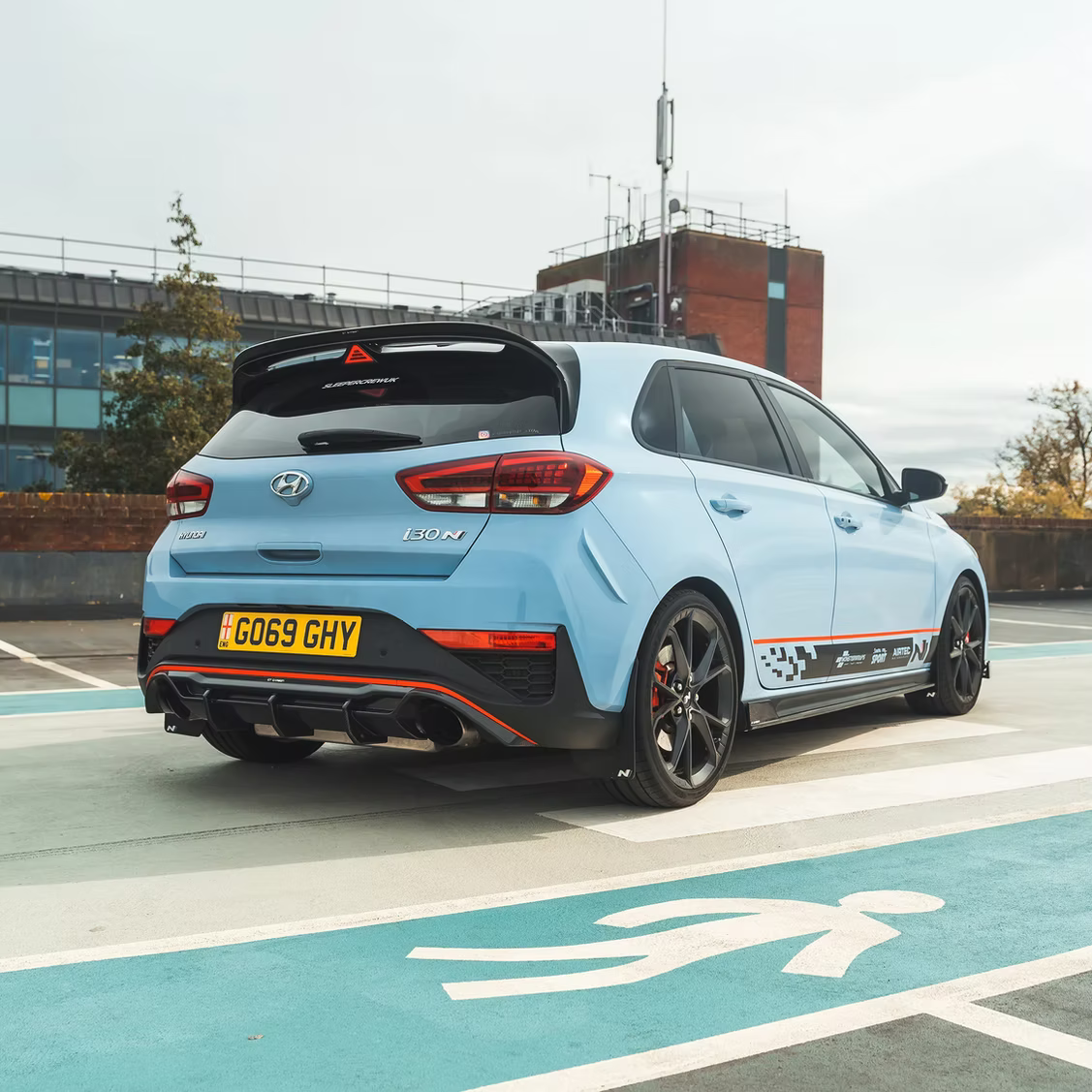 Diffuseur carbone CT pour Hyundai I30N - CT Design