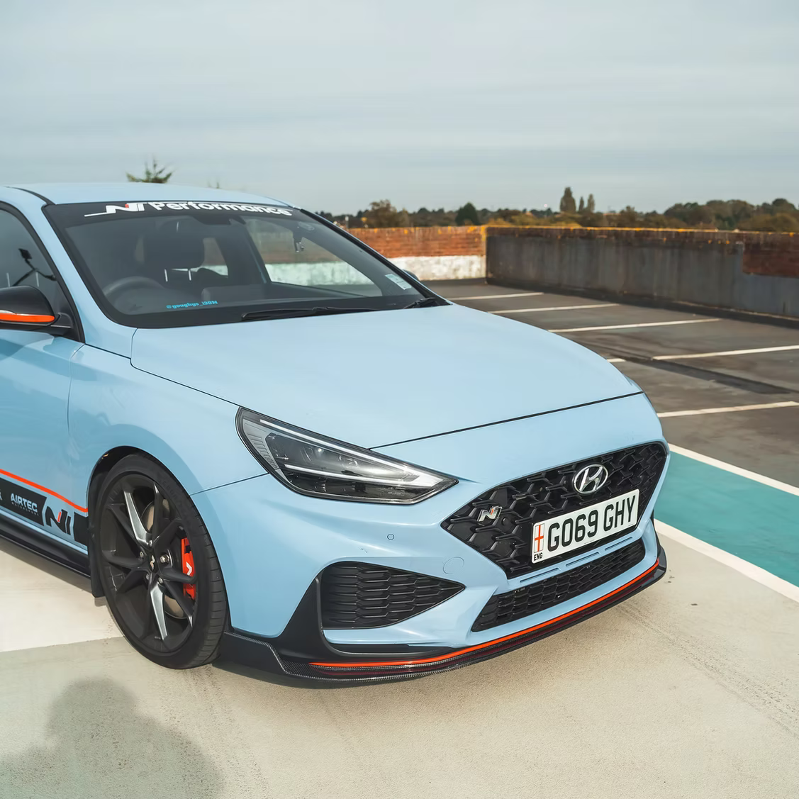 Lame avant carbone CT, Hyundai I30N - CT Design