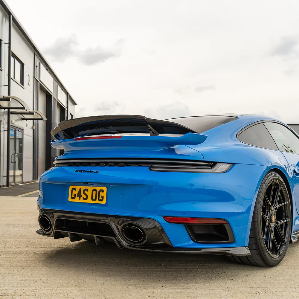 Diffuseur carbone CT, Porsche 911 (992) Turbo S - CT Design