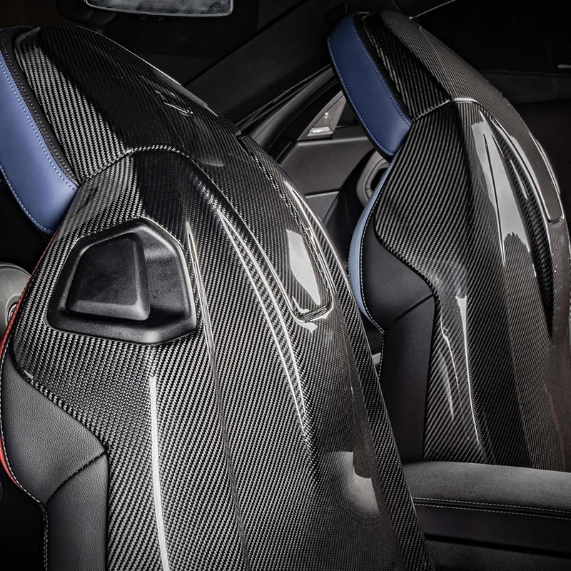 Coques siège arrière carbone, BMW G87/G80/G81/G82/G83