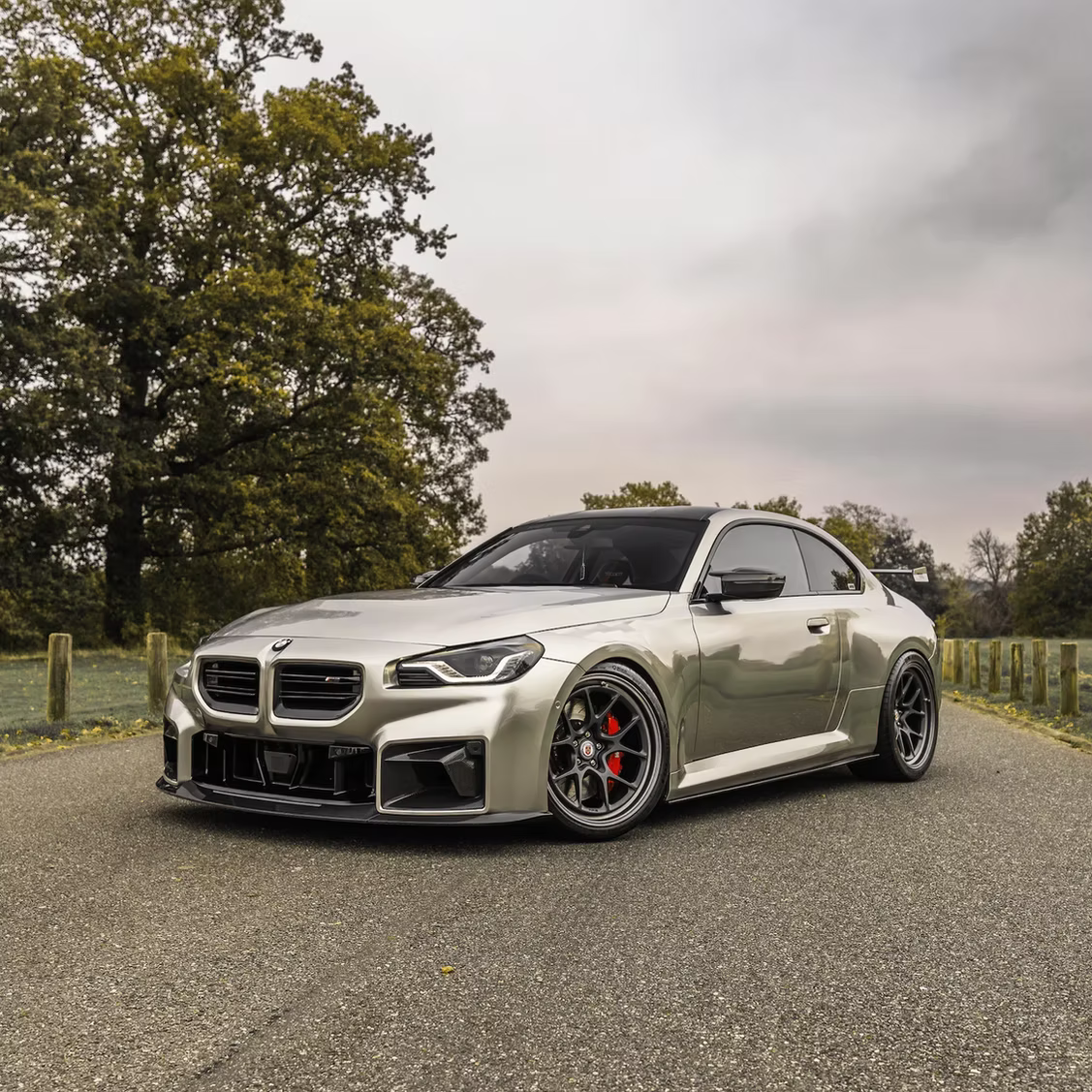Conduits avant carbone TRE, BMW M2 G87 - Style TR87