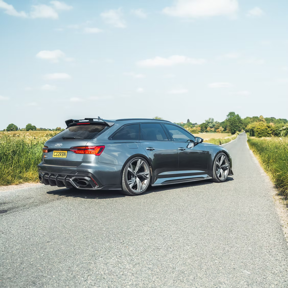 Becquet en carbone CT, Audi RS6 C8 - CT DESIGN