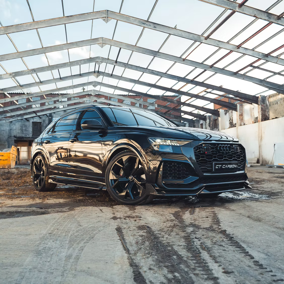 Lame avant carbone CT, Audi RSQ8 - CT DESIGN