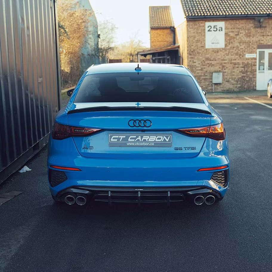 Diffuseur en carbone CT, Audi A3/S3 Berline 8Y