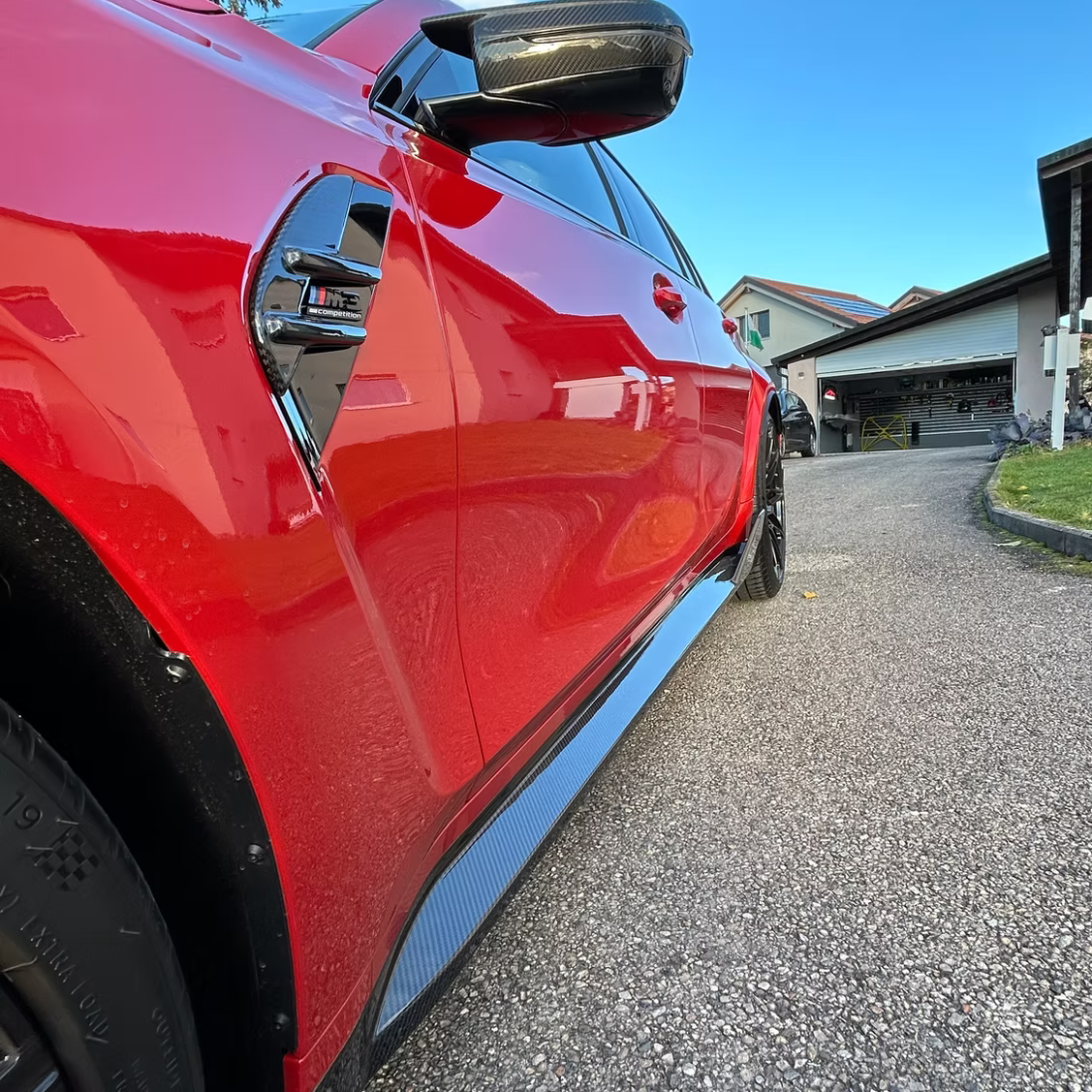 BAS DE CAISSE LATÉRAUX CARBONE CT, BMW M3/M4 G8X - STYLE MP