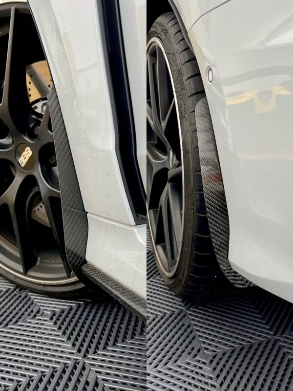 Protections passage de roue carbone, Audi RS3 8Y