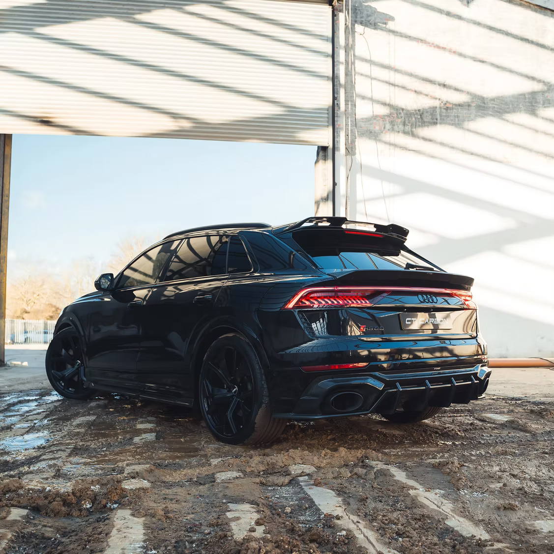 DIFFUSEUR CARBONE CT, AUDI RSQ8 - CT DESIGN