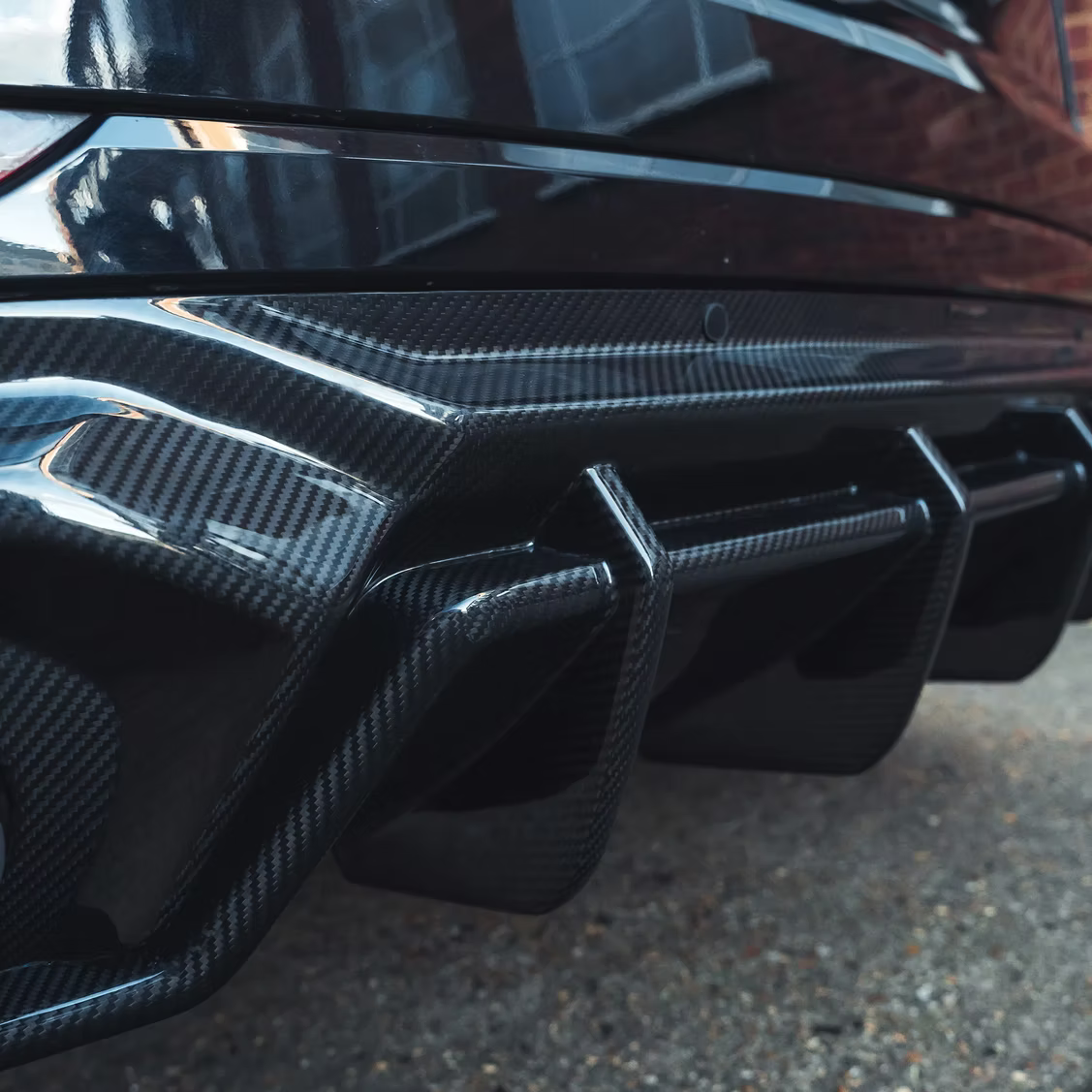 DIFFUSEUR CARBONE CT, AUDI RSQ8 - CT DESIGN