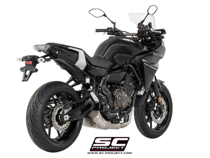 Ligne complète SC-Project Conico 70s 2-1 Yamaha Tracer 700 2016-20 Euro4 (inox) homologuée