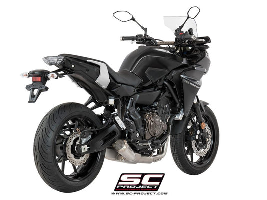 Ligne complète SC-Project Conico 70s 2-1 Yamaha Tracer 700 2016-20 Euro4 (inox) homologuée
