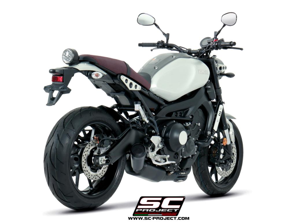 Ligne complète SC-Project Conico 70s 3-1 Yamaha XSR 900 2016-20 (inox) homologuée