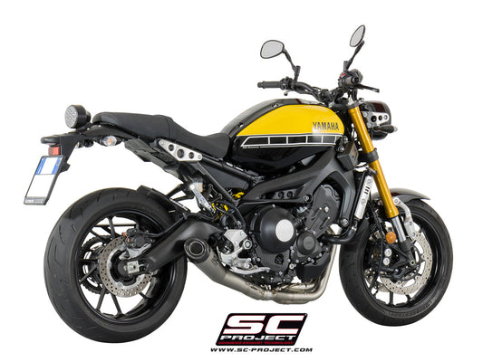 Ligne complète SC-Project Conic 3-1 Yamaha MT-09 2014-16 (inox) homologuée