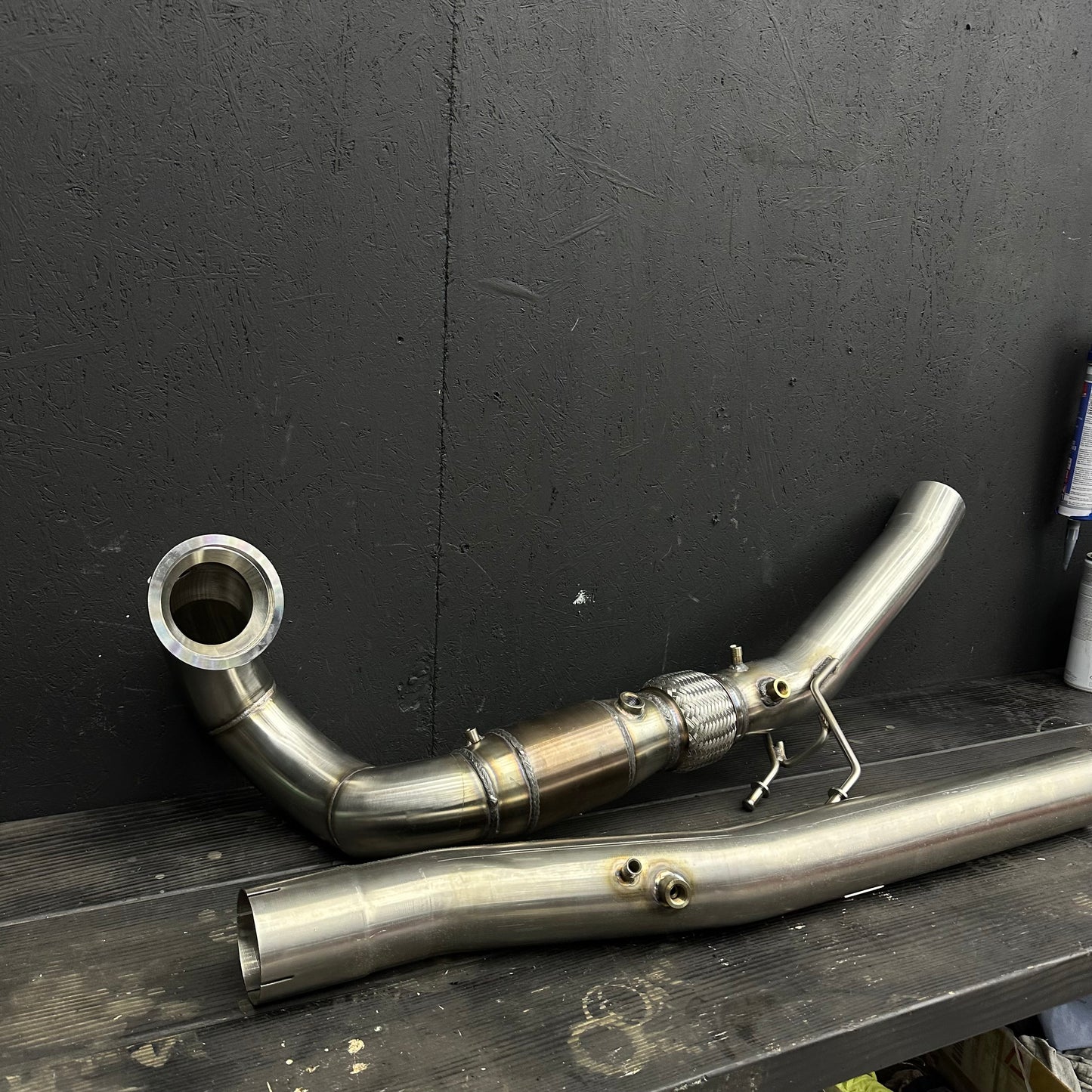 DOWNPIPE AVEC CATA SPORT SCORPION, GOLF 8R