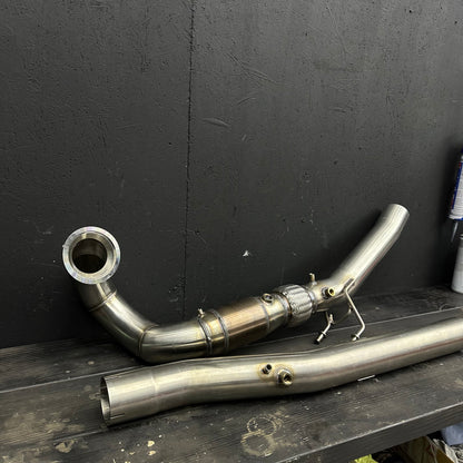 DOWNPIPE AVEC CATA SPORT SCORPION, GOLF 8R