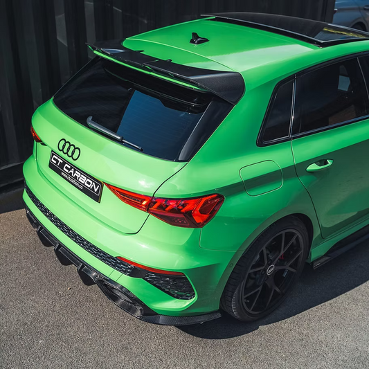 Becquet en carbone CT, Audi S3/RS3 8Y Sportback