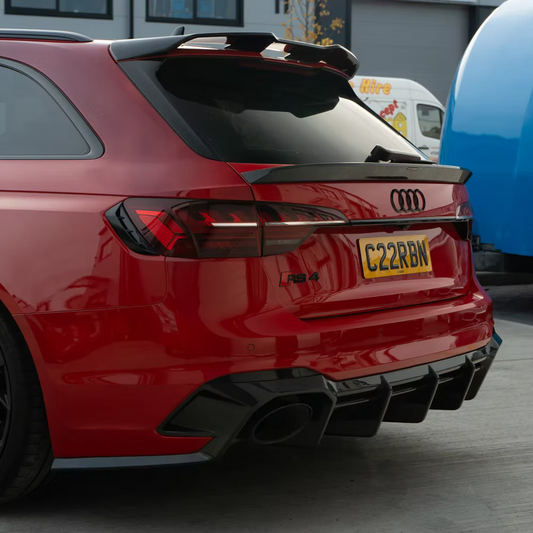 DIFFUSEUR CARBONE CT, AUDI RS4 B9 & B9.5 - CT DESIGN