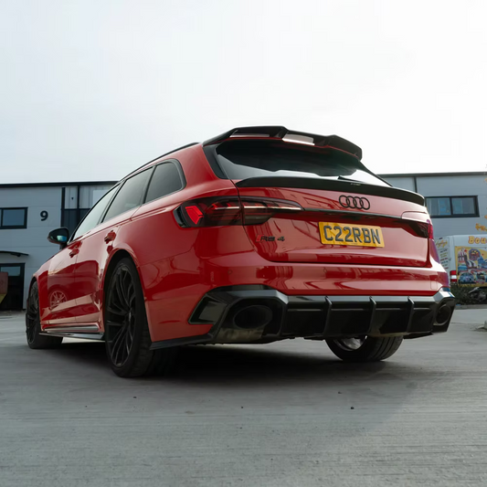 Becquet en carbone CT, Audi A4/S4/RS4 B9 et 9.5 - CT DESIGN